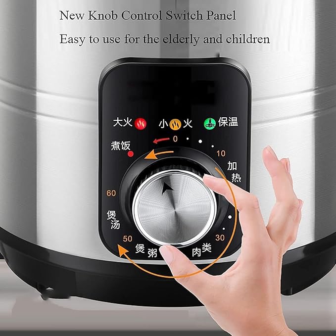 Housewares Rice Cooker Household Adjustable Temperature Rice Cooker Non-Stick Inner Pot Intelligent Insulation