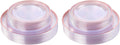 I00000 60 Pcs Rose Gold Plastic Plates Disposable Party Set Include: 60 Clear Plastic Plates with Rose Gold Trim for dinner and dessert Perfect for Holidays Wedding &amp Party Supplies (Pack of 2)