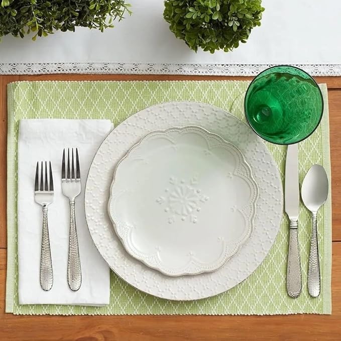Service for 4 Ceramic Dishes to Eat 16 Piece Dinnerware Set Dinner Plate Dish Kitchen Tableware of Plates