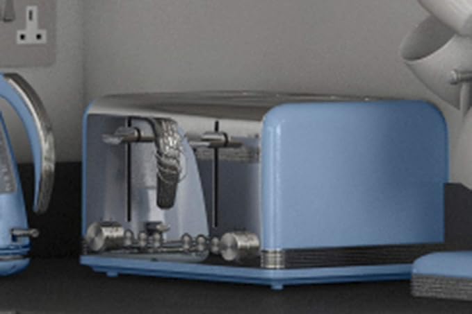Swan 4 Slice Retro Toaster