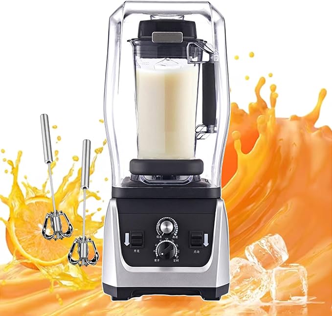 Standing Mixer Kitchen Sink BlenderProfessional Blender For Kitchen 1680w High Power Home And Commercial Blender With Speed ControlJuicerBlender And Cooking Machine2.5L