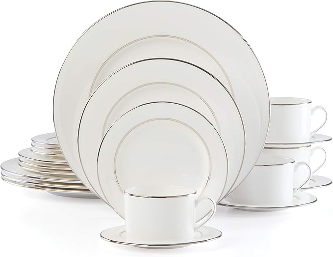 Kate Spade 890972 Cypress Point 20-Piece Dinnerware Set