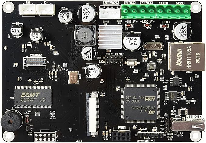 for ChiTu L V3 Stable LCD/mSLA 3D Printer Board with 32Bit for ChiTu Systems for 3D Printer Parts(Board with5.0display)