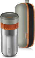 WACACO Pipamoka Portable Coffee Maker with Protective Case Bundle - Drip-Free Travel Coffee Brewer for Home &amp Outdoor Use