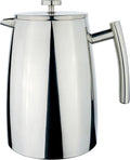 HFD-16 Belmont 16 Cup Double Walled Cafetiere Coffee Maker Mirror Finish 2 Litre
