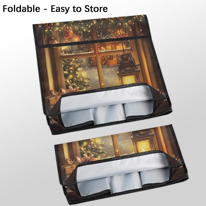 cfpolar Kitchen Aid Mixer Cover Compatible with 6-8 Quarts Christmas Tree Xmas Balls Stand Mixer Cover Kitchen Aid Mixers Accessories Appliance Organizer Bag Dust Covers with Zipper Pocket