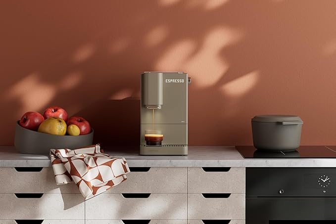 Terra Kaffe TK Demi Automatic Espresso Machine - Dune
