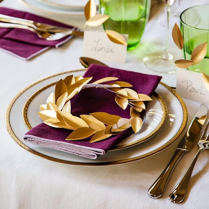 Noritake Charlotta Gold 60-Piece Value Set Service for 12 in White