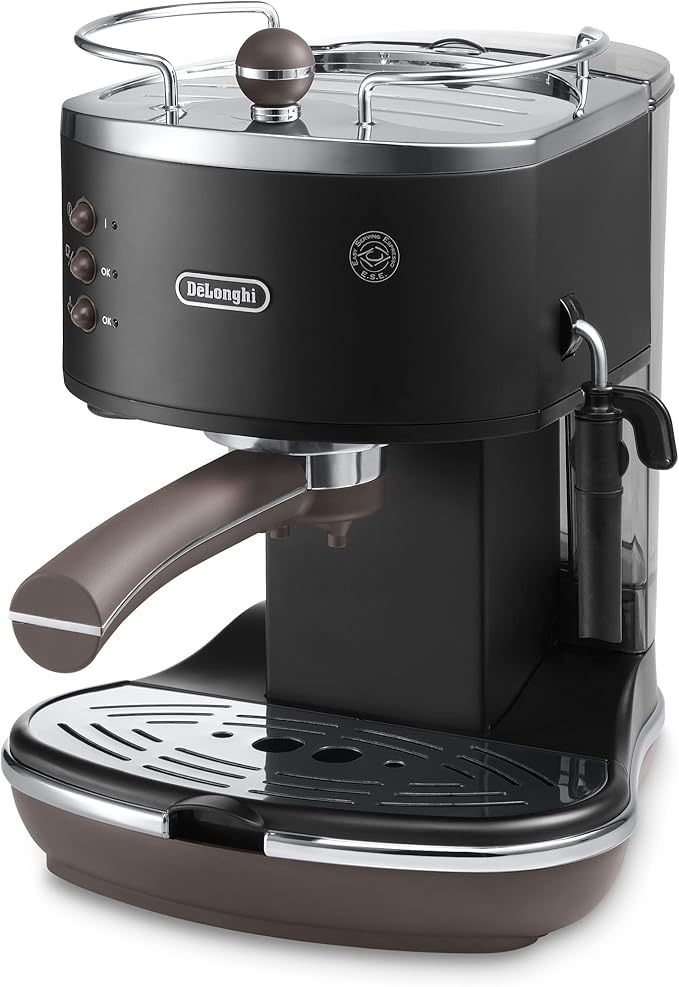 Delonghi 15-Bar Pump Espresso Maker Coffee Machine 220V (Not for USA-European Cord) Medium Beige