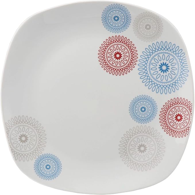 Lorren Home Trends LH451 Dinner Sets for Gatherings One Size Blue
