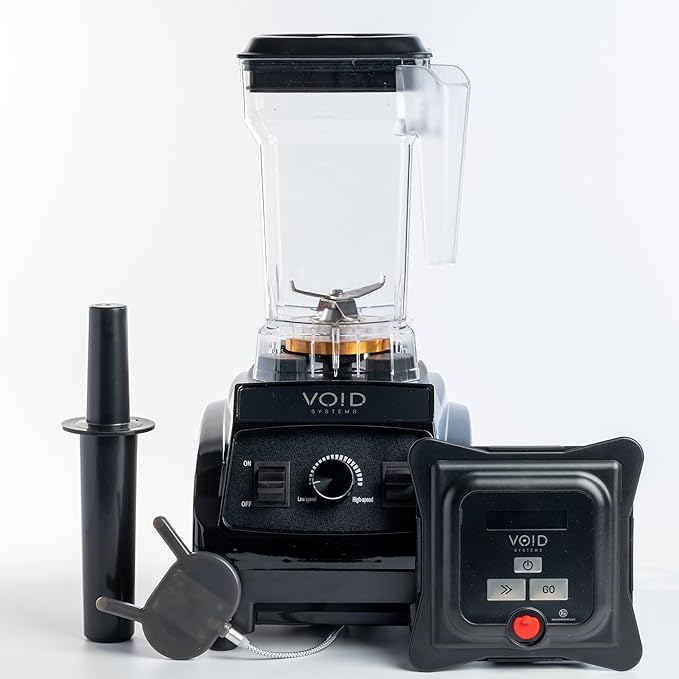 Complete Vacuum Blending System with Container Lid and Blender