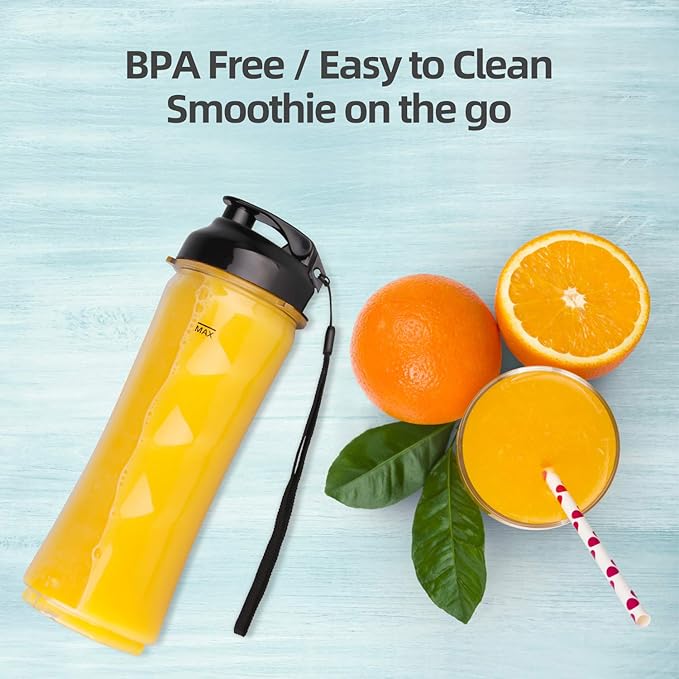 La Reveuse 300W Personal Size Blender + La Reveuse 34 oz Elctric Citrus Juicer