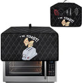 Doojoayie Small Appliance Cover 4 Slice Toaster Dust Protection Cover Bread Machine Protector Gift for Mother Wife Women Cook  Little Toaster Peolple  Print