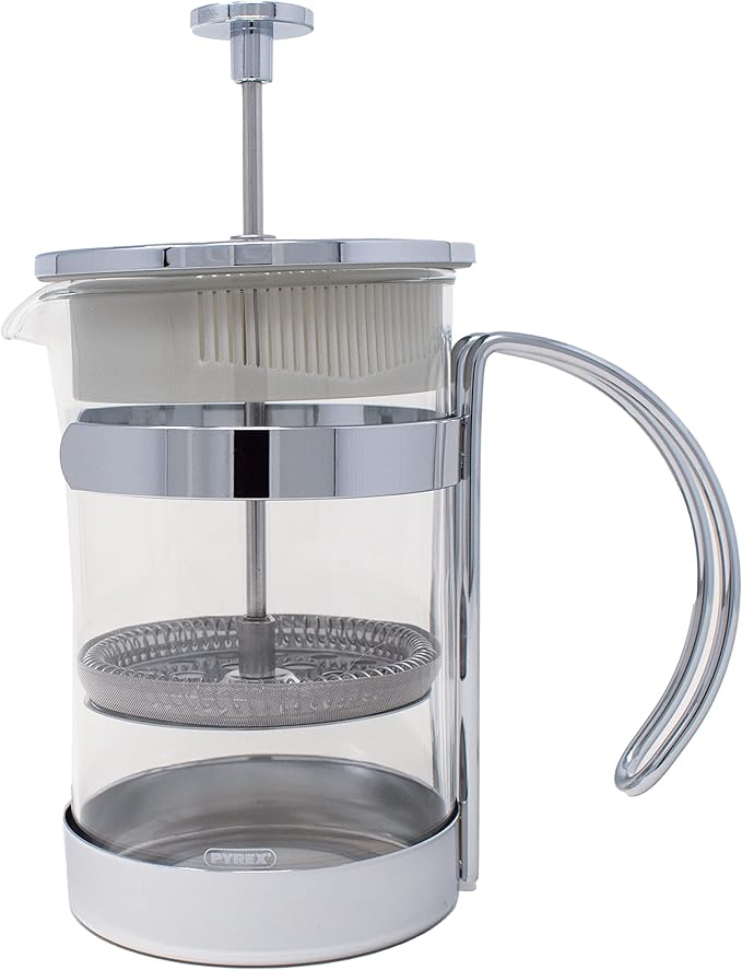 Norpro 5574 Glass/Chrome Coffee/Tea Press 5-Cup