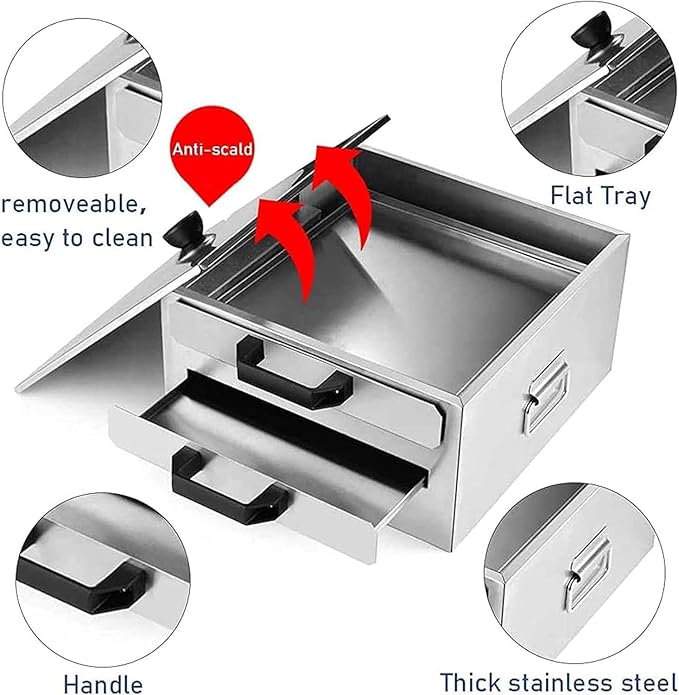 Pasta Pots Cantonese Rice Noodle Rolls Machine Stainless Steel Steamed Vermicelli Roll Steamer Chinese Chang Fen 2 Layer Rice Roll Maker Machine