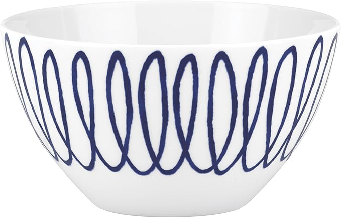 Kate Spade New York Charlotte Street West 16-Piece Dinnerware Set 15.75 LB Blue