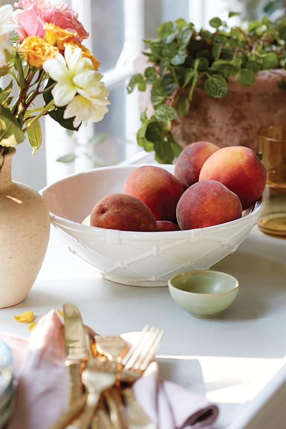 Lenox 893880 Wicker Creek Serving Bowl 2.8 White