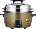 Household Electric Rice Cooker With Steamer Commercial Large Non-Stick Rice Cooker Automatic Thermal Insulation For Hotels(18L)
