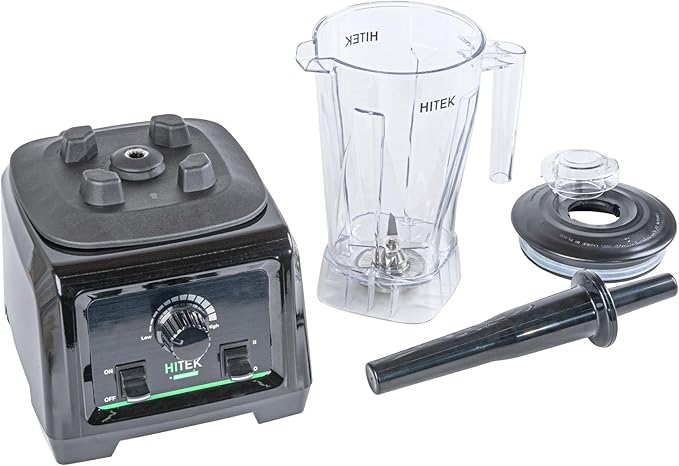 Restaurantware-Hi Tek 3 HP Commercial Blender 1 Variable Speed Heavy-Duty Blender - 64-Ounce Tritan Jar Toggle Control White Plastic Industrial 3 HP Motor