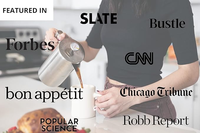 Barista Warrior French Press Coffee Maker &amp Gooseneck Kettle