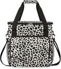 Coffee Maker Carrying Bag Leopard Pattern Single Cup Coffee Maker Travel Bag Compatible with Keurig K-Mini or K-Mini Plus Portable Storage Bag with Shoulder StrapAZ-203