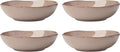 Oneida 899212 Organic Shades Clay Pasta Bowls Set Of 4 Service For 4
