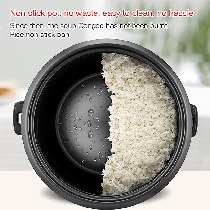 Commercial Rice CookerExtra Large Rice Cooker With Non Stick Pot8-45L for Hotel Restaurant Canteen Construction Site for 8-60 People(23L-3000W)