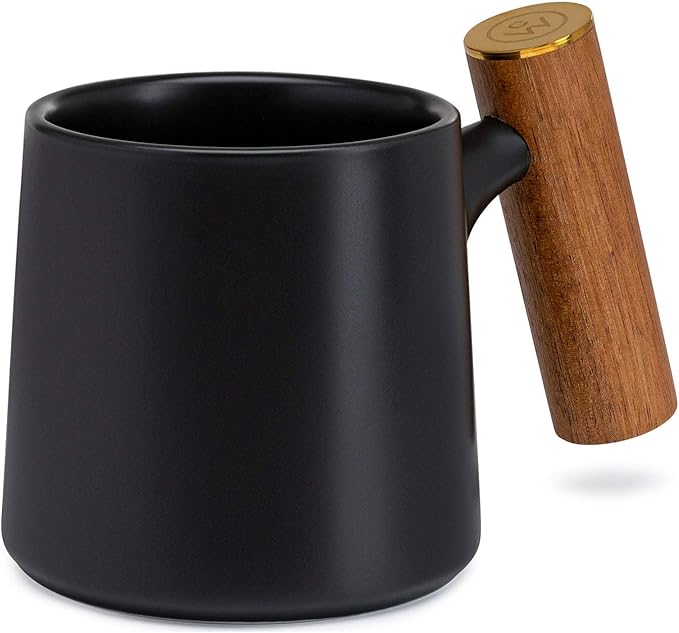 ChefWave Coffee Enthusiast Bundle Set - Single Serve Pour Over Coffee Maker Set w/Coffee Mug Compatible with No. 2 Filter V60 Dripper BPA free 2 Way Drip Coffee Maker (2 Items)