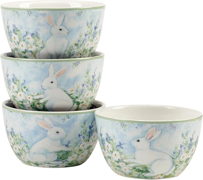 Certified International Easter Morning 16 piece Dinnerware Set Service for 4