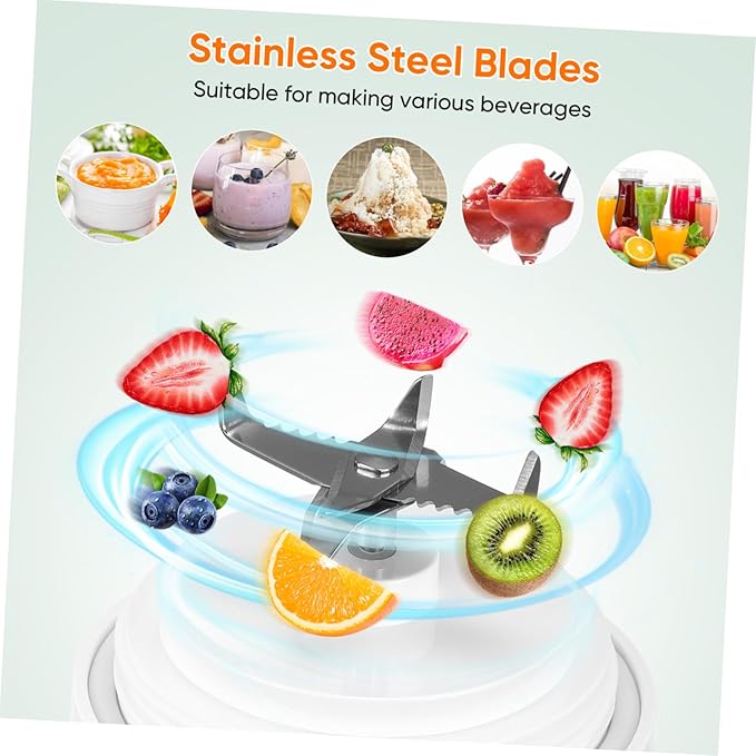 DECHOUS Usb Rechargeable Portable Juicer Blender Cup Fresh Juice Maker Compact Travel Blender Mini Electric Juicer Stylish Design