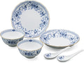 Narumi 9682-23376 Dinnerware Set Milan Chinese Set For 2 People Made in Japan