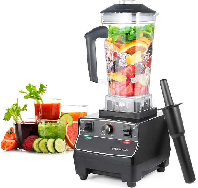 Fully Automatic Fruit Smoothie Maker 2L Professional Blender High Speed Food Blender for Soup Crushed Ice Frozen Dessert Milkshake