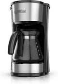 BLACK+DECKER CM0755S 4-in-1 5-Cup Coffee Station Coffeemaker Stainless Steel