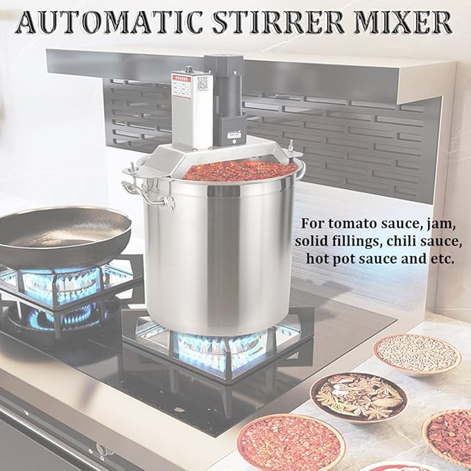 Fully Automatic Food Blender with Stainless Steel Blade Adjustable Speed for Hot Pot Seasonings &amp Soups Efficient Kitchen Appliance for Quick Food Preparation