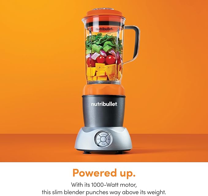 NutriBullet NB50200OR Select 1000 Watt Orange 32 oz