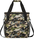 Camo Color Coffee Maker Travel Bag for Keurig K-Mini/K-Mini Plus Insulated Waterproof Tote with Pockets for K-Cup Portable Single-Serve Brewer Case