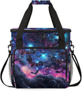 Magical Bat Coffee Maker Carrying Bag Glitter Bat Travel Storage Bag Compatible with K-Mini or K-Mini Plus Single Serve Coffee Brewer Carrying Case with Multiple Pockets &amp Shoulder Strap