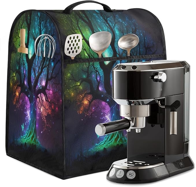 cfpolar Kitchen Aid Mixer Cover Compatible with 6-8 Quarts Tree Of Life Butterfly Stand Mixer Cover Kitchen Aid Mixers Accessories Appliance Organizer Bag Dust Covers with Zipper Pocket