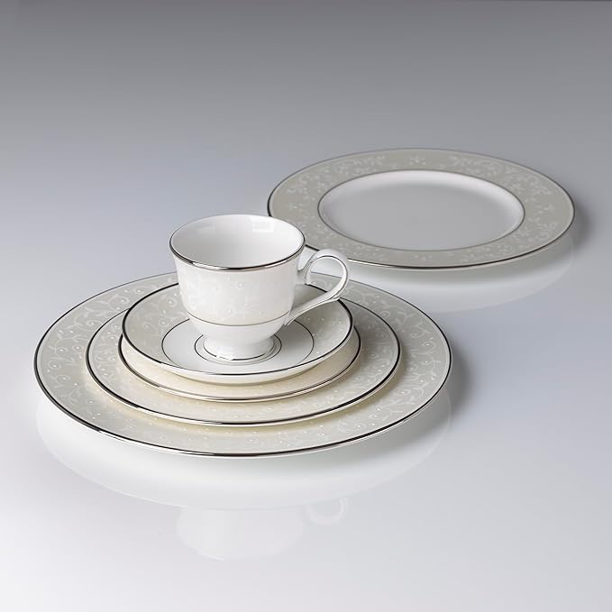 Lenox 5-Piece Place Setting Opal Innocence White
