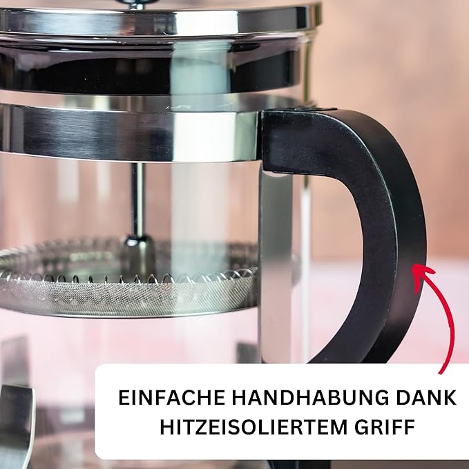 Westmark French Press Coffee Maker 500 ml Brasilia BPA-free Stainless steal 24702260