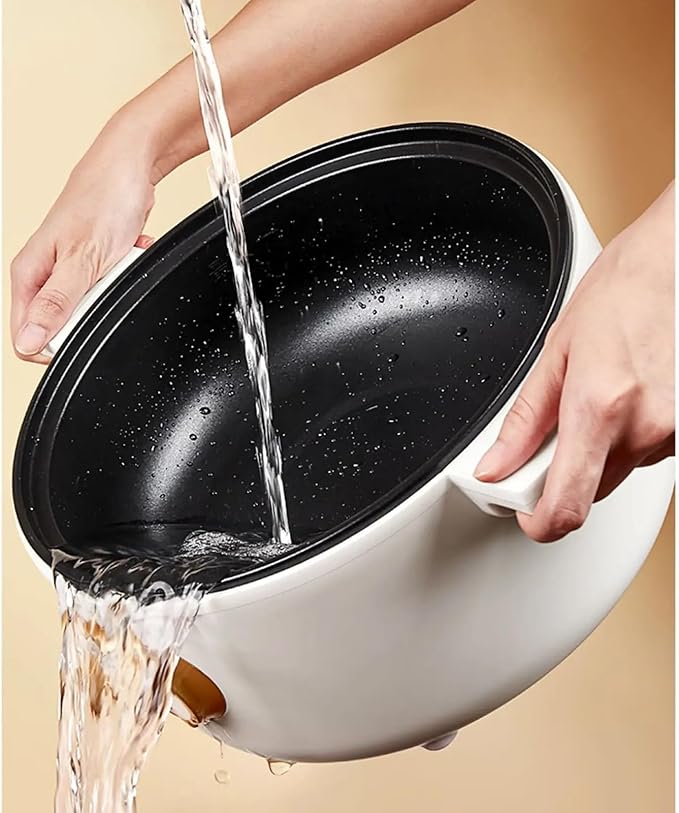 GRFIT Multifunctional Rice Cooker Steamer Electric Hot Pot Stir-fry Cooking Noodle Egg Mini Electric Cooker (Color : A) jinyi2016SHOP-1998