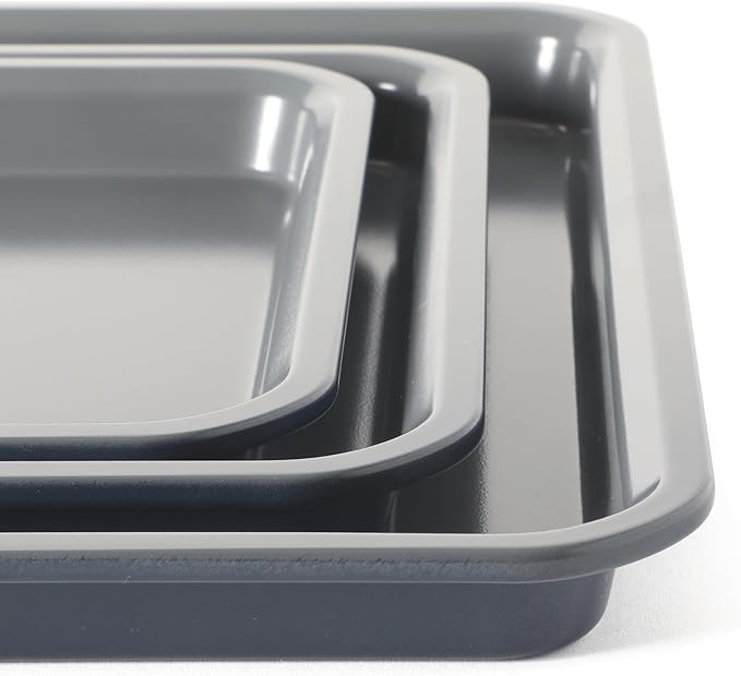 Calphalon Legacy 10 Piece PFA Free Nonstick Bakeware Set - Blue/Grey Interior