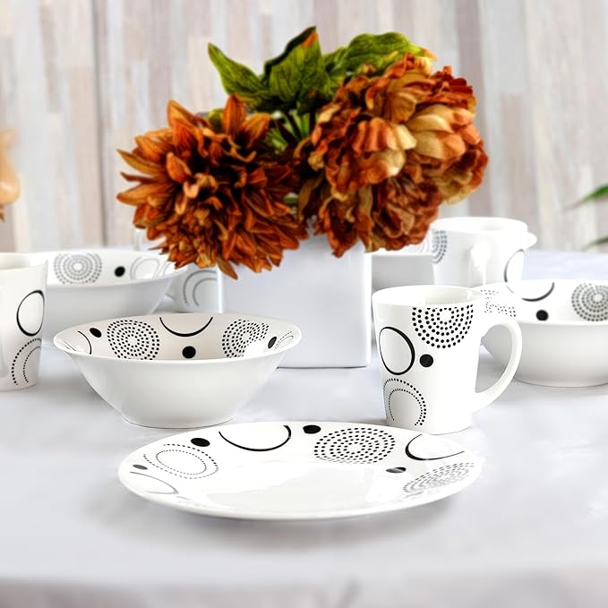 Gibson Home Modern Times 12-piece Dinnerware Set (Service for 4)