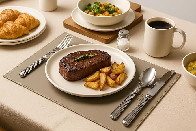 12-Piece Stoneware Dinnerware Set with Mugs Matte Glaze Microwave &amp Dishwasher Safe Stackable Service for 3 White (White of 3)