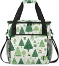 Lovely Tree Coffee Maker Carrying Bag Christmas Tree Travel Storage Bag Compatible with K-Mini or K-Mini Plus Single Serve Coffee Brewer Carrying Case with Multiple Pockets &amp Shoulder Strap