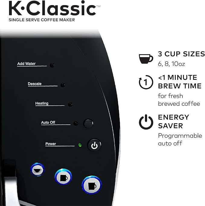 Keurig K-Classic Coffee Maker with Newman's Own Organics Newman's Special Blend 32 Count