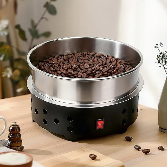 Coffee Bean Cooler Roaster Machine for Home Use Electric Coffee Bean Roaster for Cafe Shop Nut Peanut Black Bean Soybeans