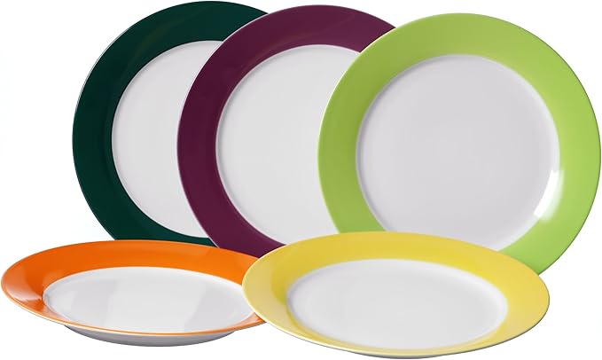 Ritzenhoff &amp Breker Doppio 596656 Dinner Set Set of 8 Yellow