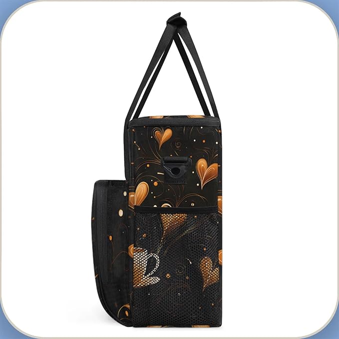 Coffee Maker Travel Bag Compatible with Keurig K-Mini or K-Mini Plus Single Serve Coffee Brewer Carrying Case with Multiple Pockets for K-Cup Pods Storage Bag With Shoulder Strap(Bag Only)