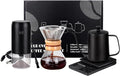 SuperCook Pour Over Coffee Dripper Set Hand Drip Coffee Maker Set All in One Pour Over Kit with Electric Grinder Coffee Dripper Set Ideal for Anniversary Birthday Gift